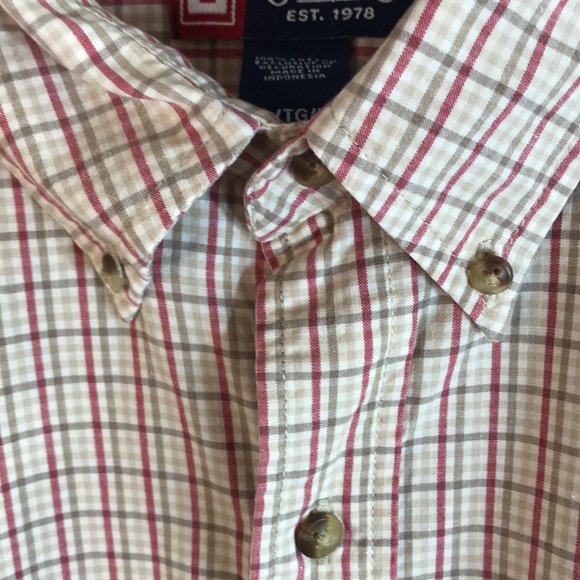 Chaps Casual Button Down Long Sleeve Shirt Size XL - Picture 6 of 9